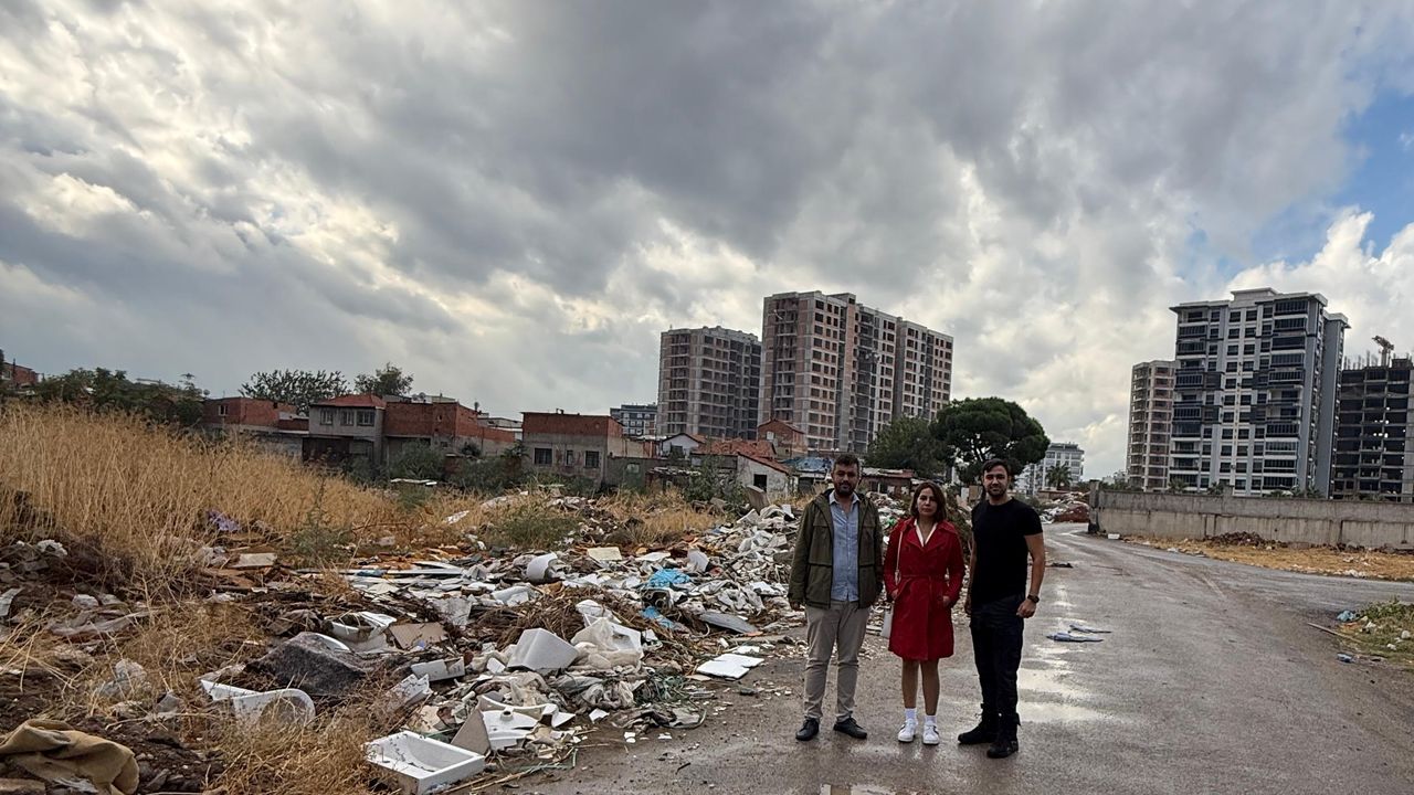 Karşıyaka’da boş araziye sürgün iddiası!